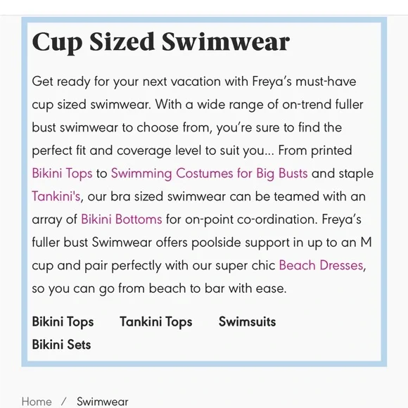 Freya Navy and White Striped Bikini Set - Picture 3 of 8